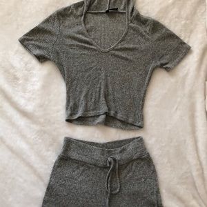 Two piece Grey set
